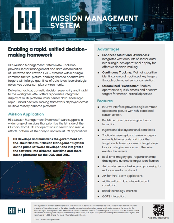 Mission Management System